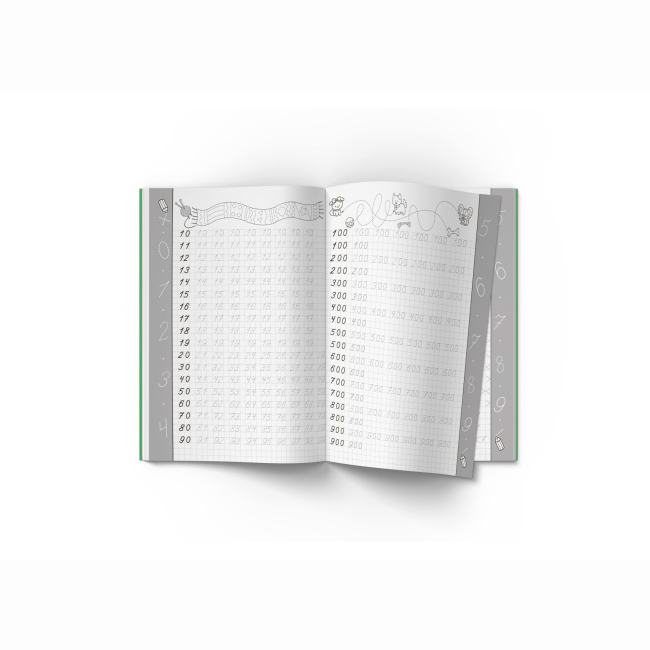 Учебная литература - Книжка «Прописи. Математика. Вчимося писати цифри» (9786177352418)#5