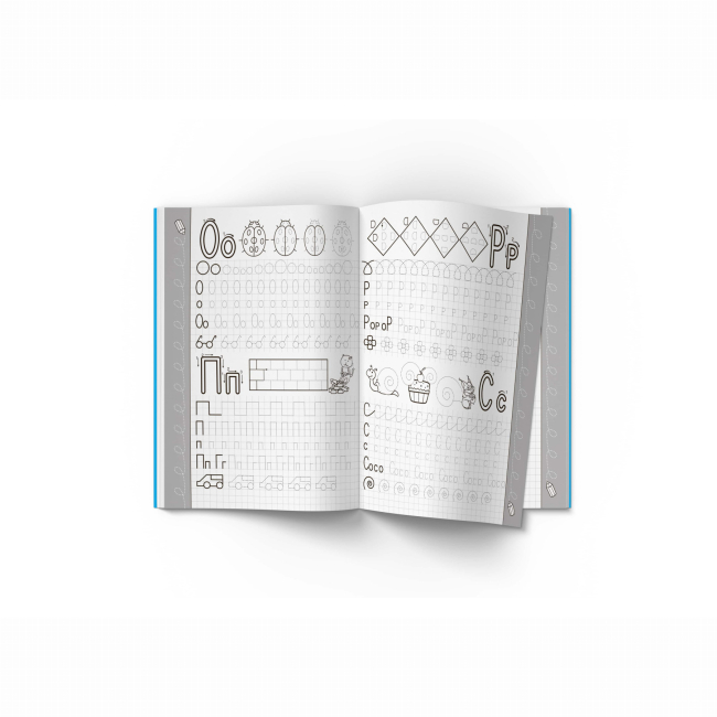 Навчальна література - Книжка «Прописи. Українська мова. Розвиваюча абетка» (9786177352401)#4