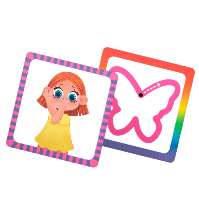 Обучающие игрушки - Умные карточки Crystal Book Развитие моторики 30 штук (9786175475263)#5