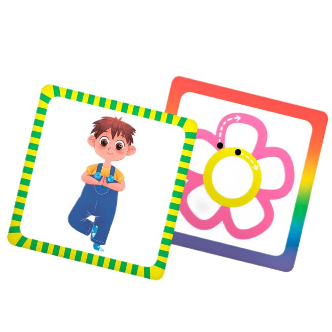 Обучающие игрушки - Умные карточки Crystal Book Развитие моторики 30 штук (9786175475263)#6