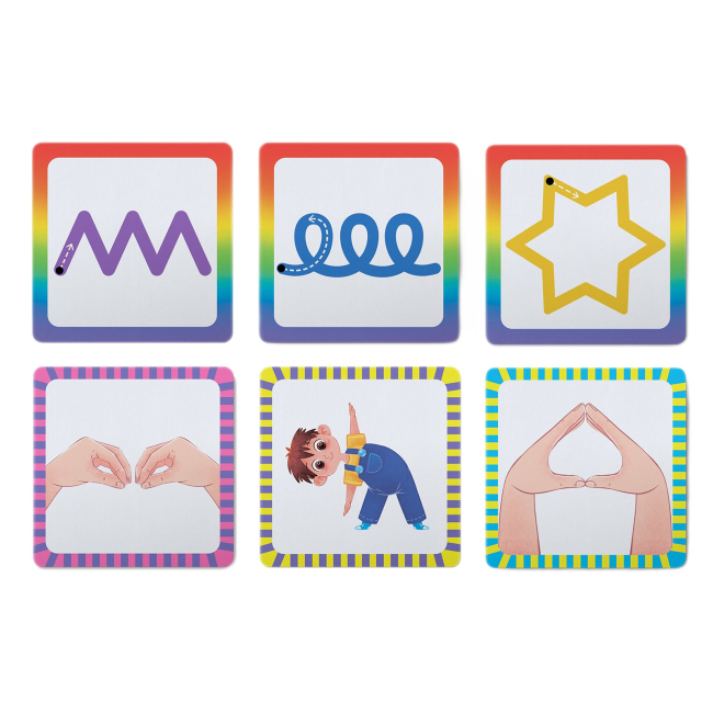 Обучающие игрушки - Умные карточки Crystal Book Развитие моторики 30 штук (9786175475263)#8