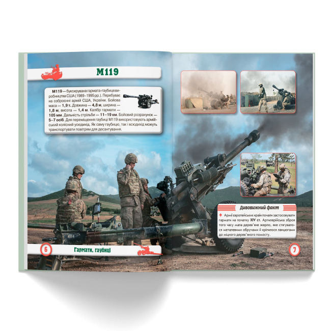 Пізнавальні книги (4-10 років) - Книжка «Світ навколо нас. Артилерійське та ракетне озброєння» (9789669871213)#2