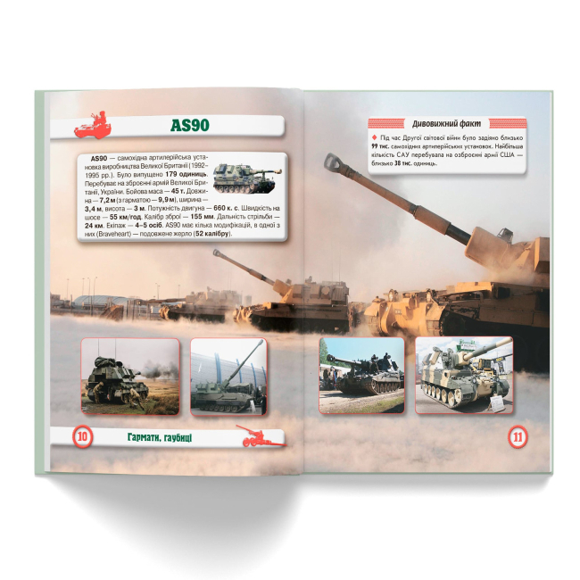 Пізнавальні книги (4-10 років) - Книжка «Світ навколо нас. Артилерійське та ракетне озброєння» (9789669871213)#3