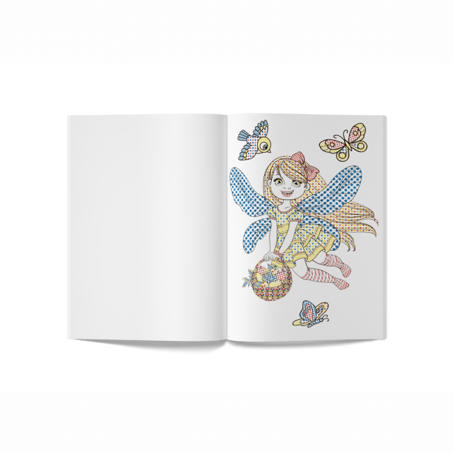 Товари для малювання - Водна розмальовка Crystal Book Квіткові феї (9789669874634)#2