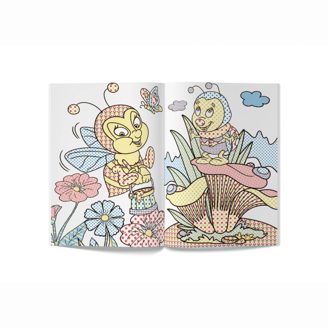 Товари для малювання - Водна розмальовка Crystal Book Комахи (9789669875822)#3