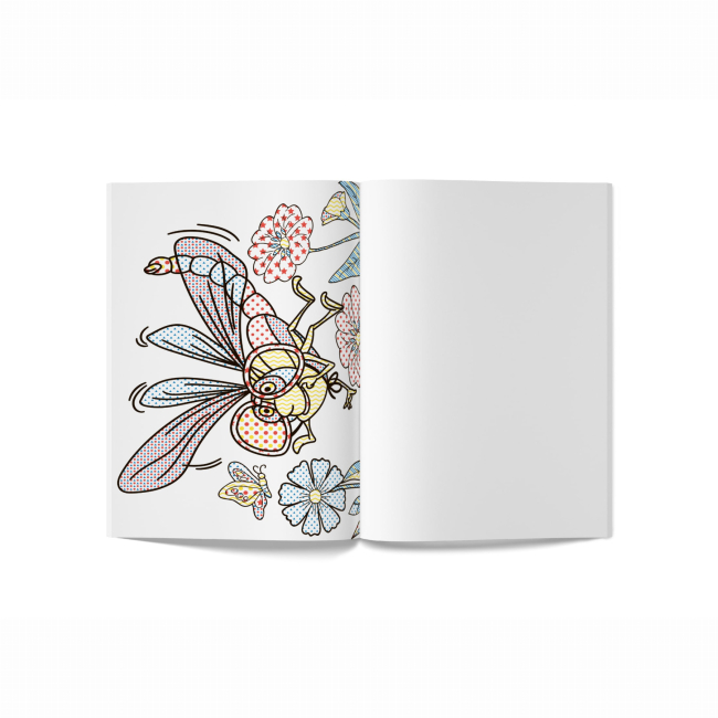 Товари для малювання - Водна розмальовка Crystal Book Комахи (9789669875822)#4