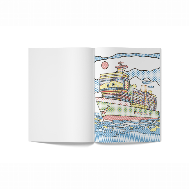 Товари для малювання - Водна розмальовка Crystal Book Кораблі (9789669874894)#2