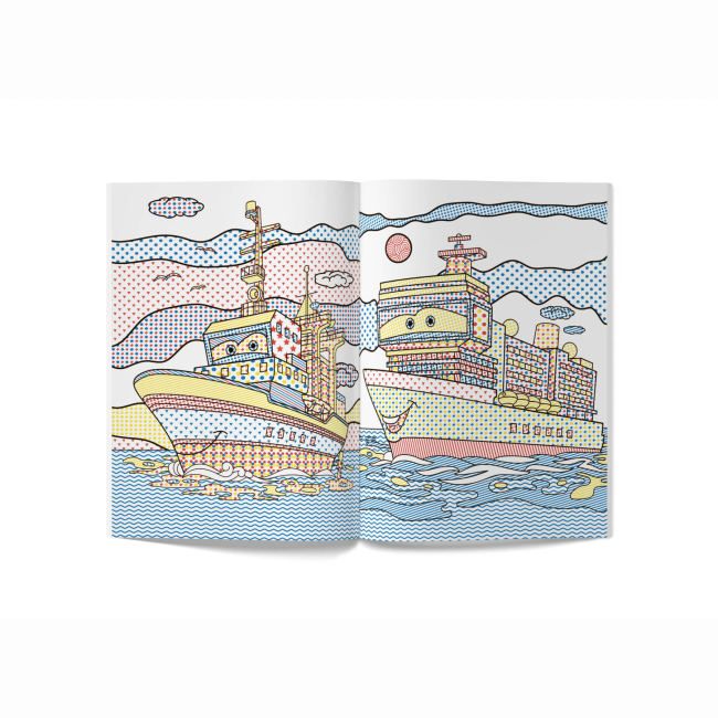 Товари для малювання - Водна розмальовка Crystal Book Кораблі (9789669874894)#3