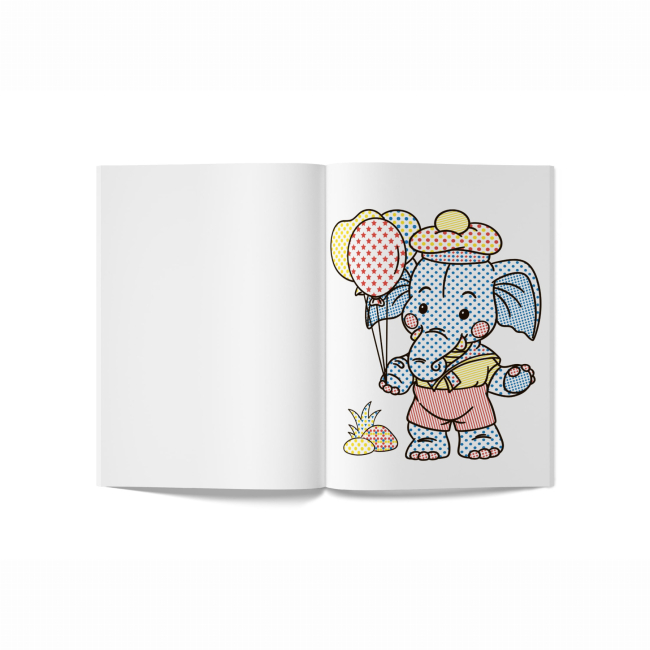 Товари для малювання - Водна розмальовка Crystal Book Кумедні тварини (9789669874658)#2