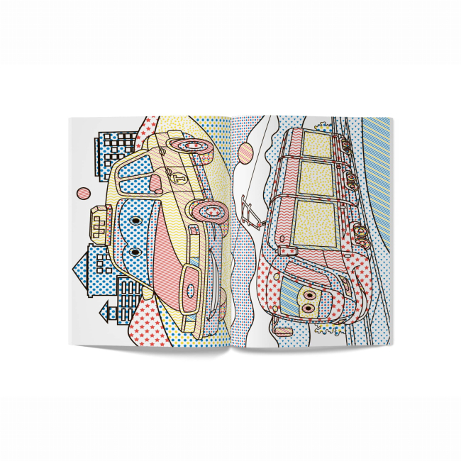 Товари для малювання - Водна розмальовка Crystal Book Міський транспорт (9789669875846)#3