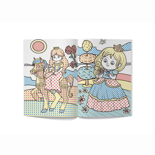 Товари для малювання - Водна розмальовка Crystal Book На прогулянці (9789669875907)#3