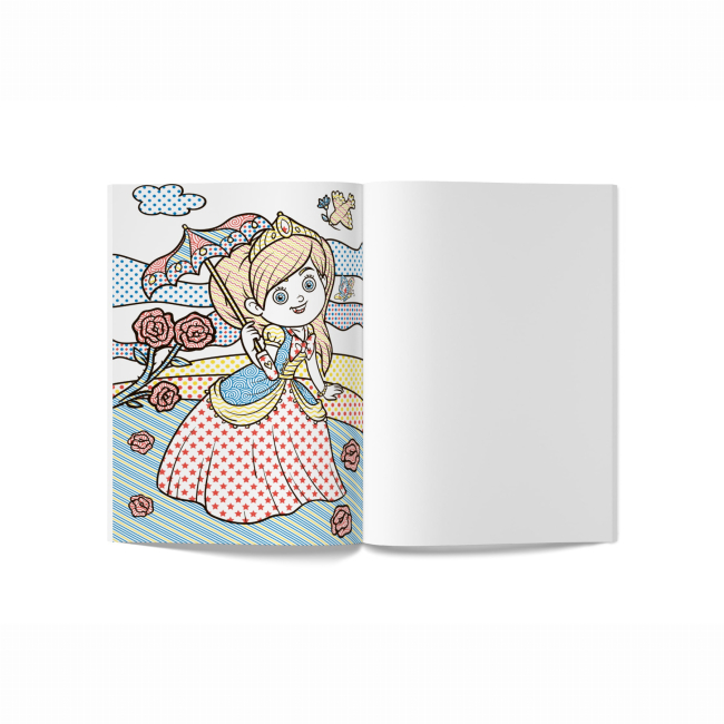 Товари для малювання - Водна розмальовка Crystal Book На прогулянці (9789669875907)#4