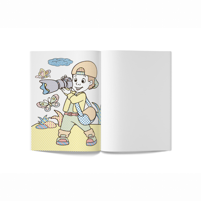 Товари для малювання - Водна розмальовка Crystal Book Професії (9789669875310)#4