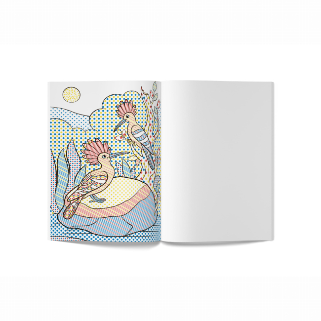 Товари для малювання - Водна розмальовка Crystal Book Птахи (9789669874573)#4