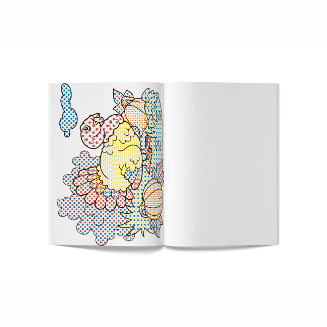 Товари для малювання - Водна розмальовка Crystal Book Пташиний двір (9789669875921)#4