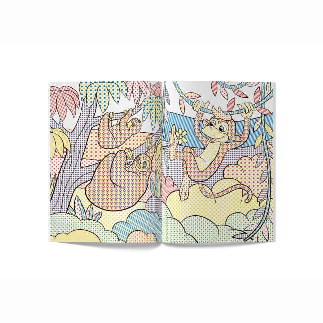 Товари для малювання - Водна розмальовка Crystal Book У джунглях (9789669873989)#3