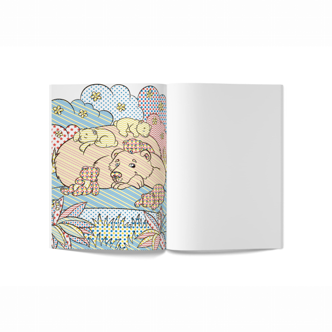 Товари для малювання - Водна розмальовка Crystal Book У лісі (9789669874009)#4