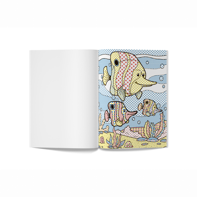 Товары для рисования - Водная раскраска Crystal Book В море (9789669874610)#2