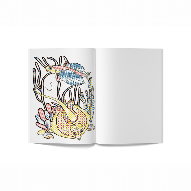 Товары для рисования - Водная раскраска Crystal Book В море (9789669874610)#4