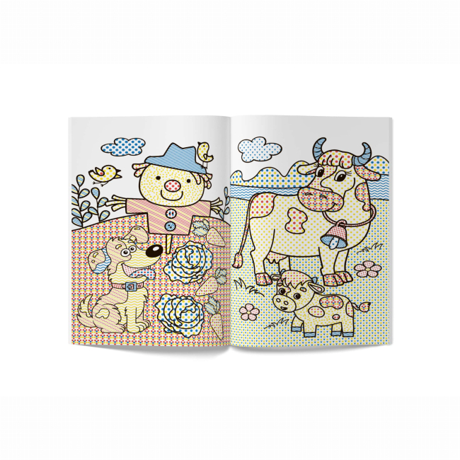 Товари для малювання - Водна розмальовка Crystal Book Ферма (9789669874306)#3