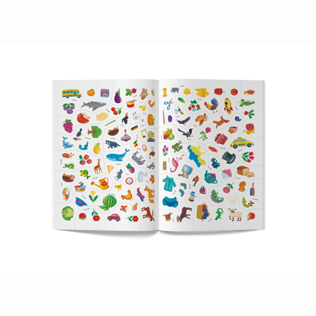 Навчальна література - Книжка «Школа сучасного чомусика. Моя перша абетка. 125 розвивальних наліпок» (9786175473764)#6