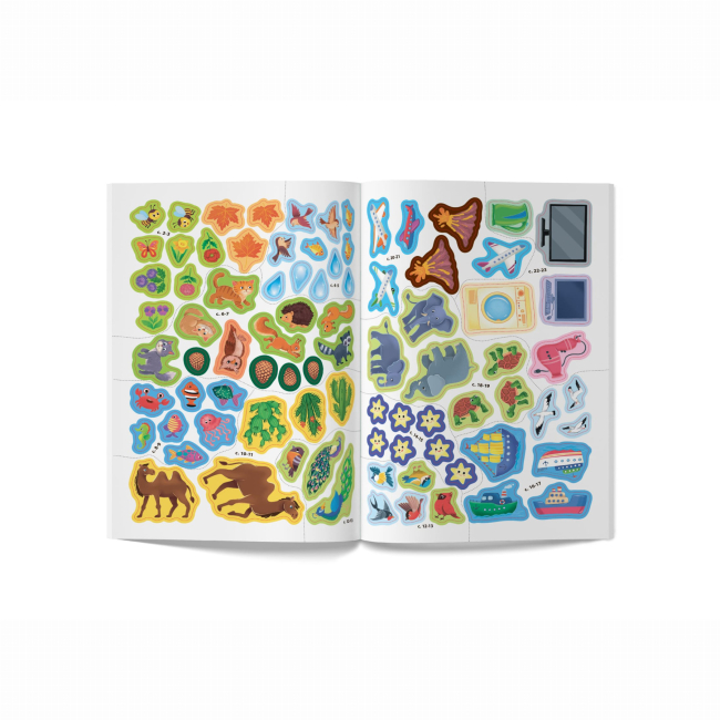 Учебная литература - Книжка «Школа сучасного чомусика. Про все на світі. 85 розвивальних наліпок» (9786175474624)#6