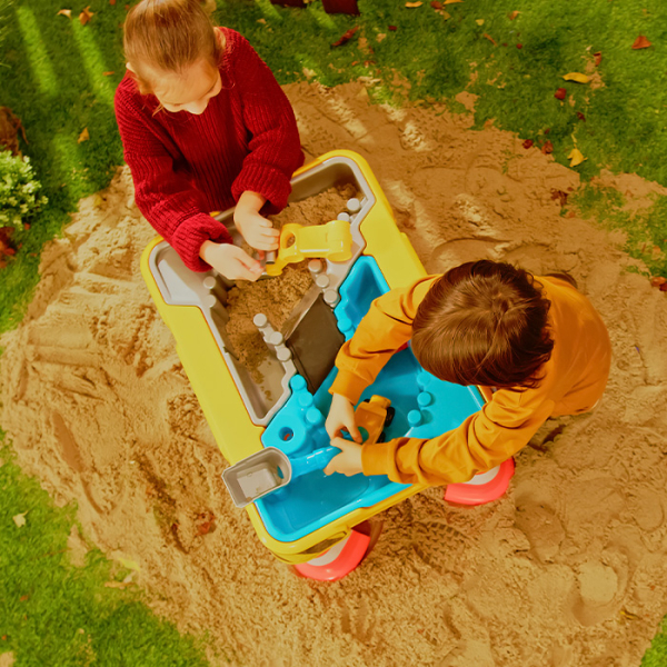 Наборы для песочницы - Игровой стол Klein Caterpillar с песком и водой (3237)#4