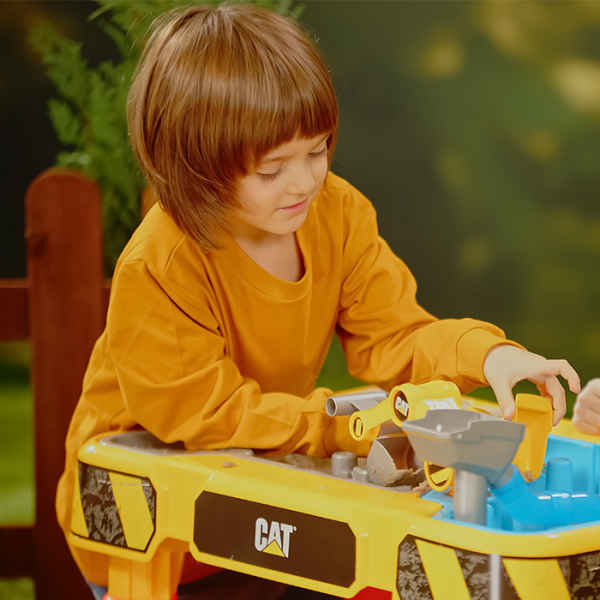 Наборы для песочницы - Игровой стол Klein Caterpillar с песком и водой (3237)#5