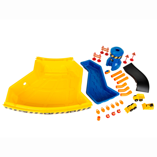 Наборы для песочницы - Игровой набор Klein Cat Песчаная строительная площадка Мега (3248)#2