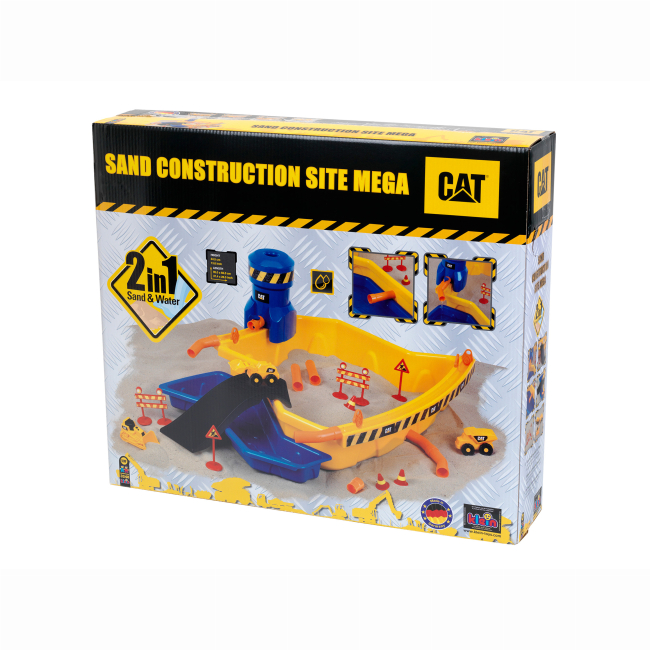 Наборы для песочницы - Игровой набор Klein Cat Песчаная строительная площадка Мега (3248)#3