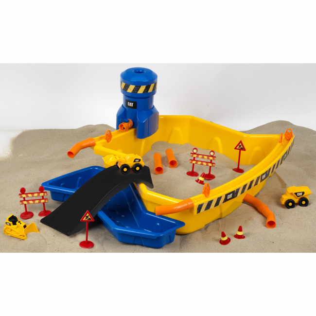 Наборы для песочницы - Игровой набор Klein Cat Песчаная строительная площадка Мега (3248)#4