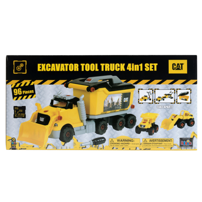 Транспорт и спецтехника - Игровой набор Klein Cat Грузовик 4 в 1  (3252)#8