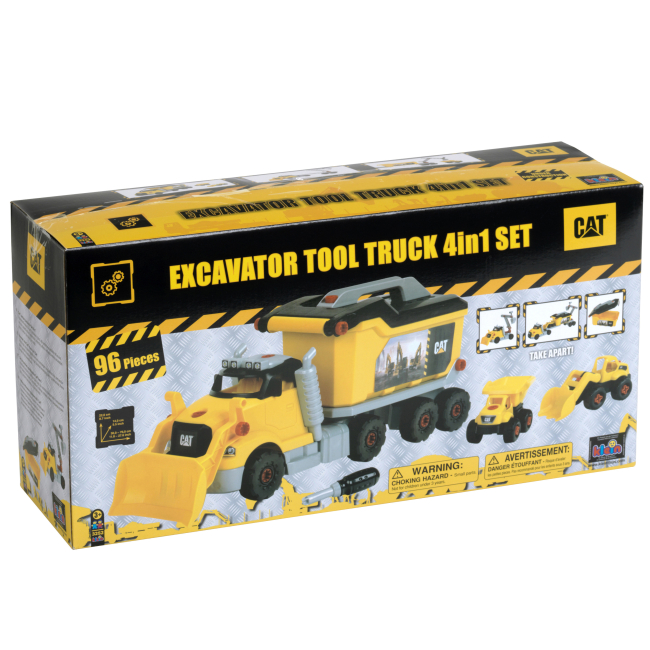 Транспорт и спецтехника - Игровой набор Klein Cat Грузовик 4 в 1  (3252)#9