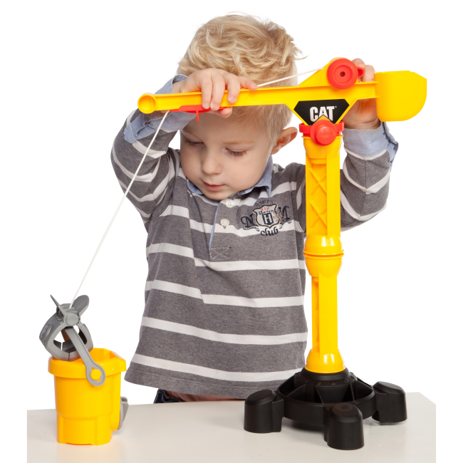 Транспорт и спецтехника - Игровой набор Klein Cat Строительный кран (3256)#5