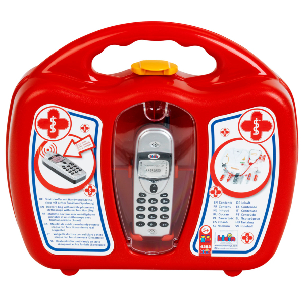 Наборы профессий - Игровой набор врача Klein с халатом и мобильным телефоном (4353 PRO)#2