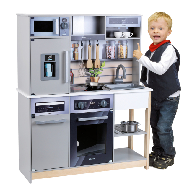 Дитячі кухні та побутова техніка - Ігровий набір Klein Кухня Miele Сімейна велика (7194)#4