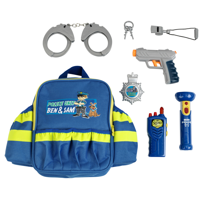 Наборы профессий - Игровой набор Klein Рюкзак полицейского с аксессуарами (8802 PRO)#2