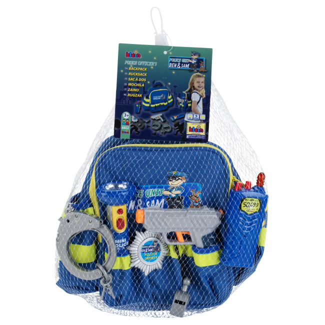 Наборы профессий - Игровой набор Klein Рюкзак полицейского с аксессуарами (8802 PRO)#3