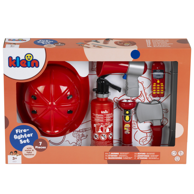 Наборы профессий - Игровой набор Klein Пожарный с шлемом (8967 PRO)#9