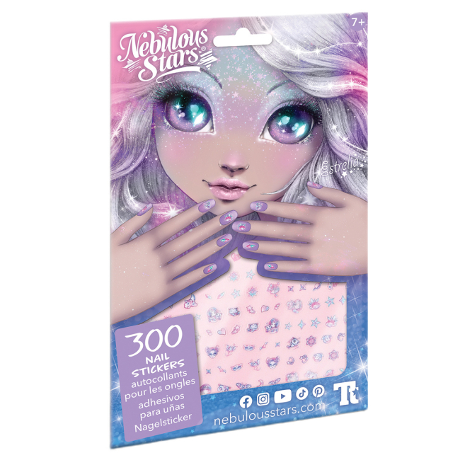 Косметика - Набор наклеек на ногти Nebulous stars Боди-арт Звездная красота в ассортименте (11459)#2