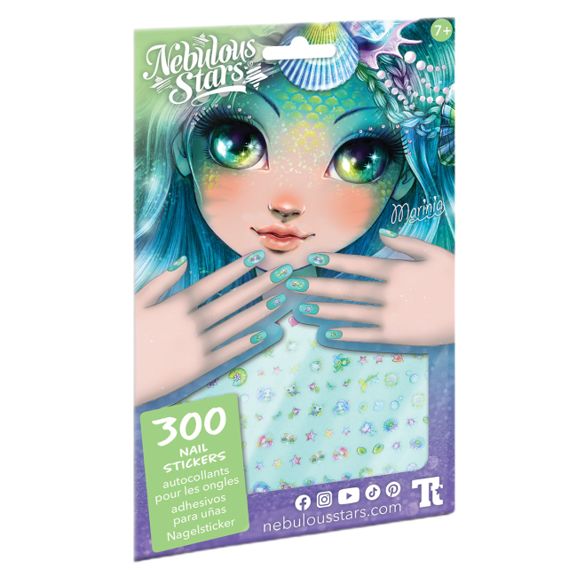 Косметика - Набор наклеек на ногти Nebulous stars Боди-арт Звездная красота в ассортименте (11459)#4