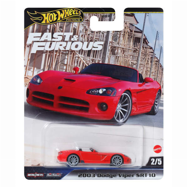Автомоделі - Автомодель Hot Wheels Fast and Furious 2003 Dodge Viper SRT10 (HNW46/JBL85)#2