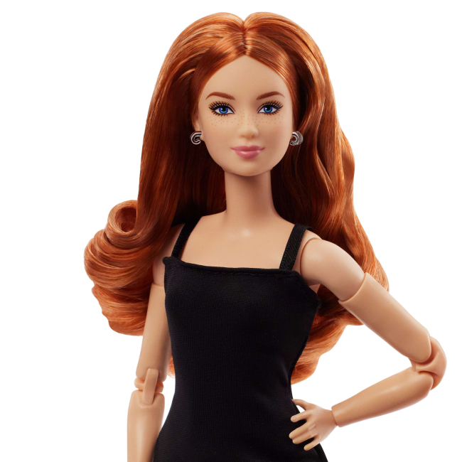 Куклы - Кукла Barbie Signature Basics 4 Рыжеволосая и хрупкая (JBH74)#3