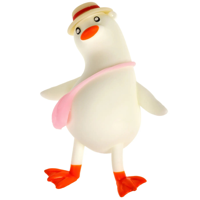 Антистресс игрушки - Игрушка-антистресс Monster Gum Крутой замес Chill Goose белая в ассортименте (T25378/1)#3