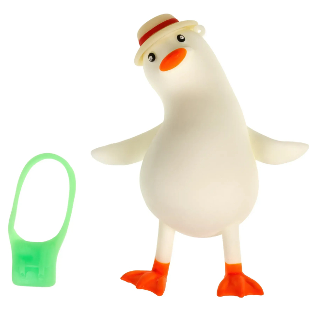 Антистресс игрушки - Игрушка-антистресс Monster Gum Крутой замес Chill Goose белая в ассортименте (T25378/1)#5