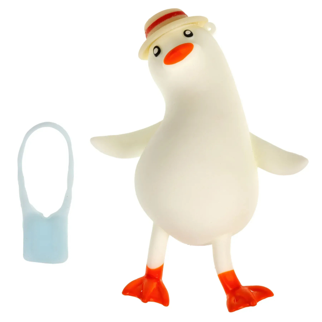 Антистресс игрушки - Игрушка-антистресс Monster Gum Крутой замес Chill Goose белая в ассортименте (T25378/1)#6