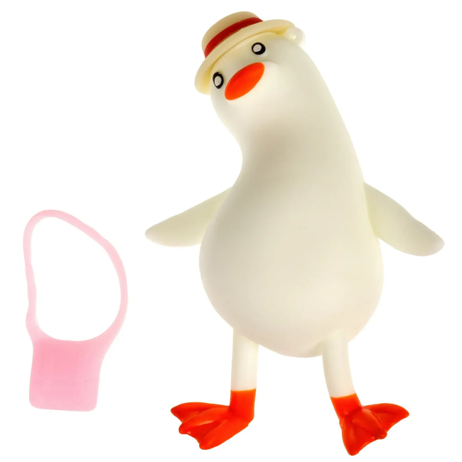 Антистресс игрушки - Игрушка-антистресс Monster Gum Крутой замес Chill Goose белая в ассортименте (T25378/1)#7