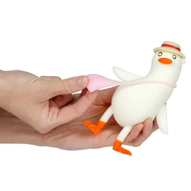 Антистресс игрушки - Игрушка-антистресс Monster Gum Крутой замес Chill Goose белая в ассортименте (T25378/1)#8