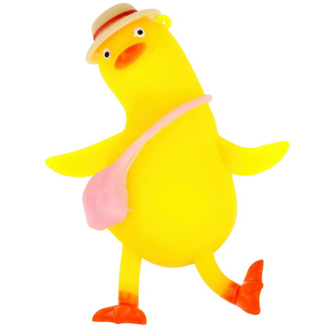 Антистрес іграшки - Іграшка-антистрес Monster Gum Крутий заміс Chill Goose жовта в асортименті (T25378/2)#4