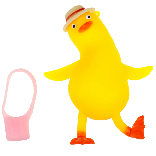 Антистрес іграшки - Іграшка-антистрес Monster Gum Крутий заміс Chill Goose жовта в асортименті (T25378/2)#6